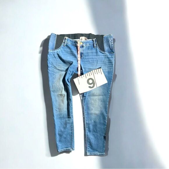 Isabel Maternity Jeans l Side Panel l 14/32R l EUC - Picture 4 of 13